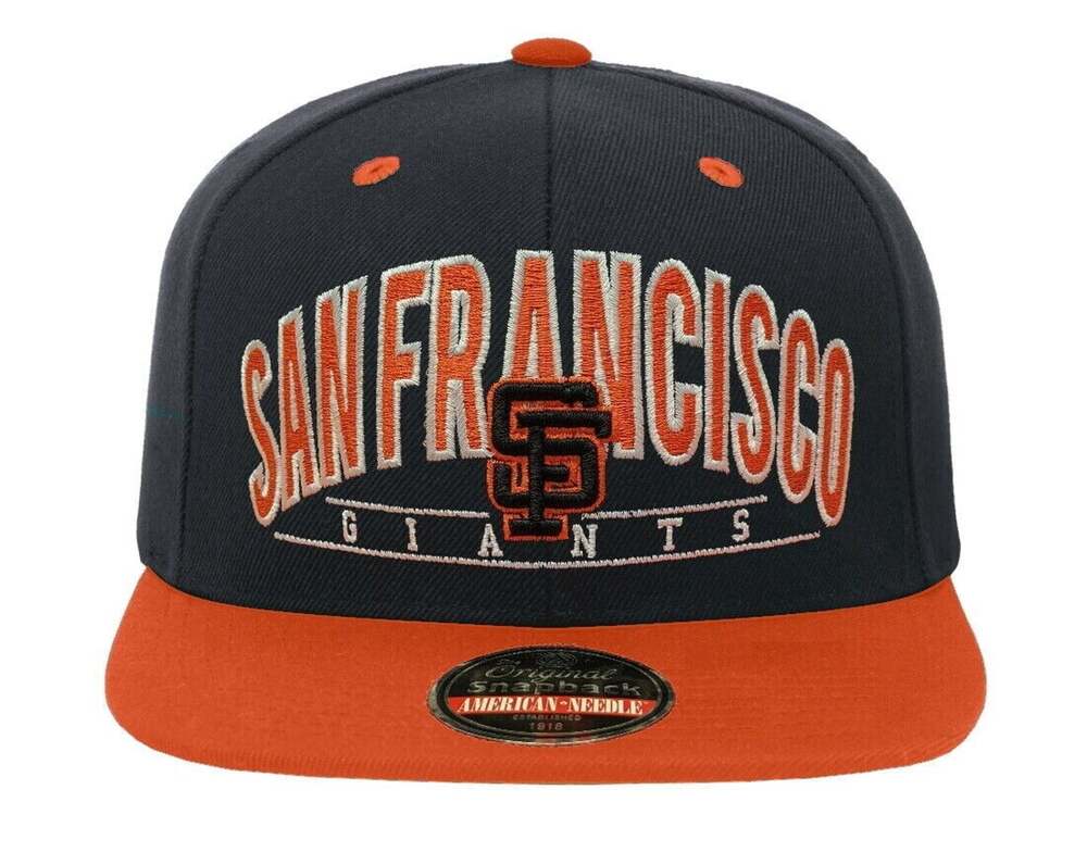 NWT Vintage American Needle San Francisco Giants MLB Arch Snapback Cap / Hat